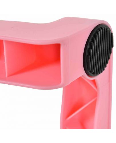 Сгъваема вана с дигитален термометър Cangaroo - Terra, pink - 8