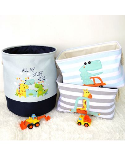 Сгъваема кутия за съхранение на играчки и дрехи Ginger Home - Жираф - 7