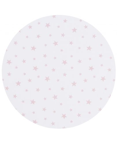 Сгъваем матрак Chipolino, 60 х 120 х 6 cm, бяла пудра със звезди - 4