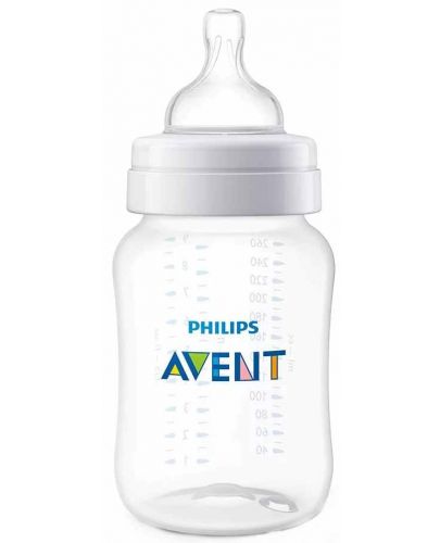 Шише Philips Avent - Classic, Anti-colic, PP, 260 ml - 2