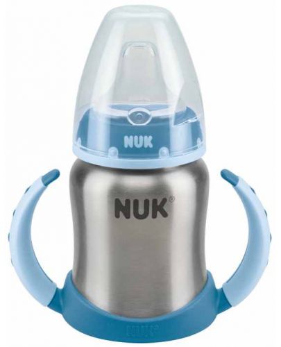 Шише от неръждаема стомана Nuk First Choice,  150 ml, синьо - 1