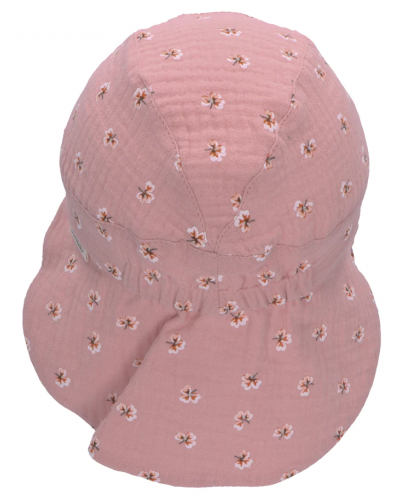 Шапка с платка на врата и UV 50+ защита Sterntaler - 51 cm, 18-24 месеца, розова - 3