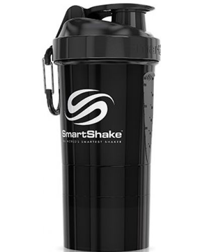 Шейкър SmartShake - Original2Go, 600 ml, черен - 1
