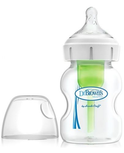Шише Dr.Brown's Wide-Neck Options, 150 ml - 1