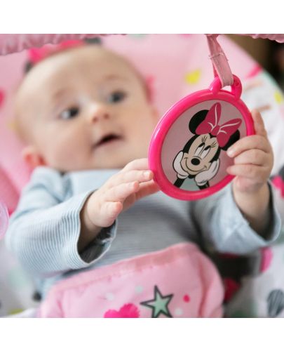 Шезлонг Bright Starts Disney Baby - Minnie Mouse, Spotty Dotty - 3