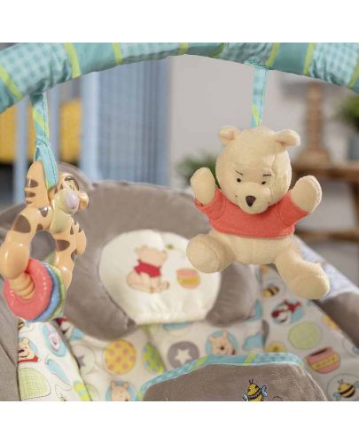 Шезлонг Bright Starts Disney Baby - Winnie the Pooh, Dots & Hunny Pots - 2