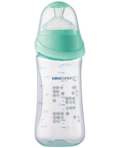 Шише Bebe Confort - Maternity Easy Clip, 270 ml, синьо - 1