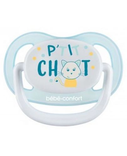 Силиконови залъгалки Bebe Confort - Physio Air, 6-18 месеца, Petit Chat, 2 броя - 3