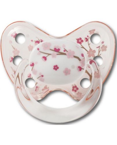 Baby Nova Залъгалка Dentistar - Art Силикон - ринг р-р 3, розова - 1