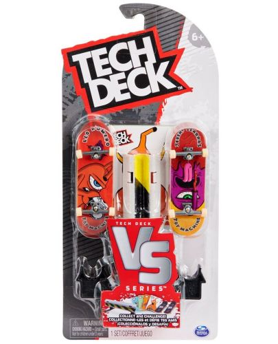 Скейтборди за пръсти Spin Master VS Series - Tech Deck, Toy Machine, с рампа - 1