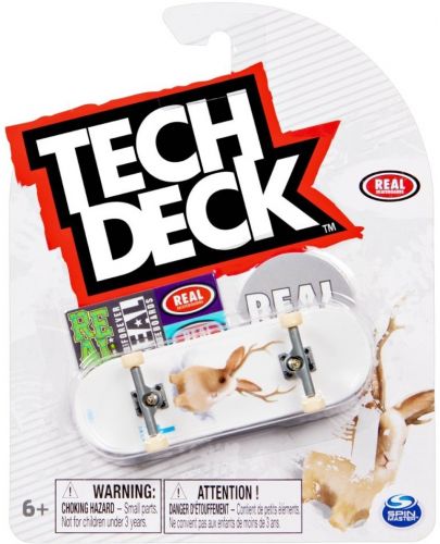 Скейтборд за пръсти Spin Master - Tech Deck, Real, зайче - 1