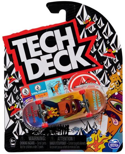 Скейтборд за пръсти Spin Master - Tech Deck, Toy machine Collin Provost - 1