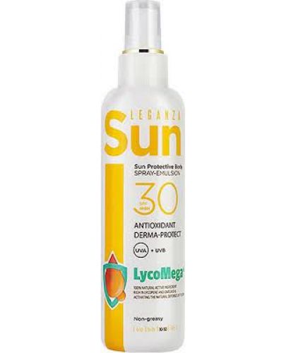 Leganza Слънцезащитен спрей-емулсия, SPF 30+, 200 ml - 1