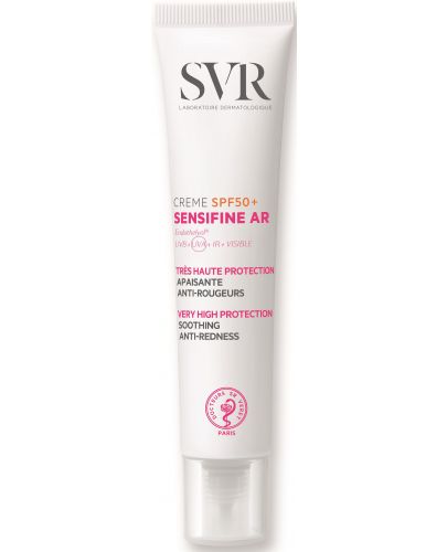 SVR Sensifine AR Слънцезащитен крем за лице, SPF 50+, 40 ml - 1