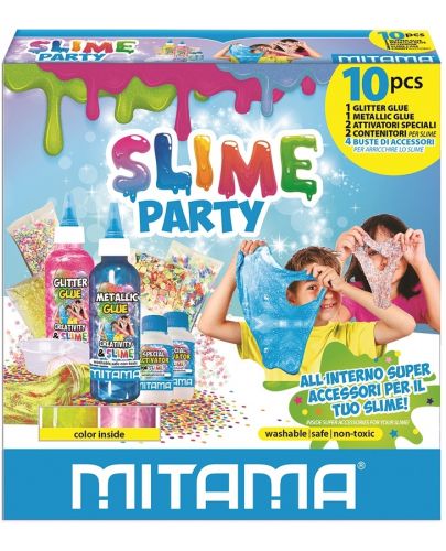 Слайм комплект Mitama Slime Party - 10 части - 1