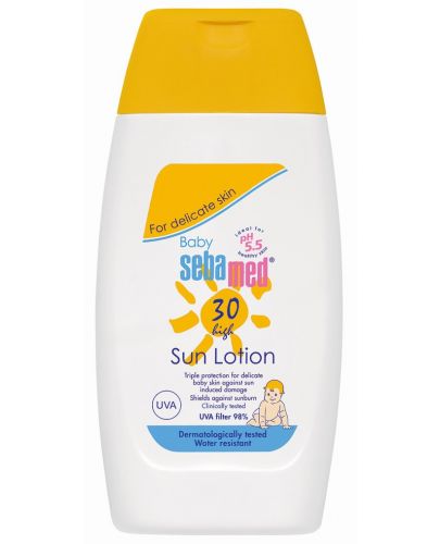 Слънцезащитен лосион SPF30 Sebamed Baby, 200 ml  - 1