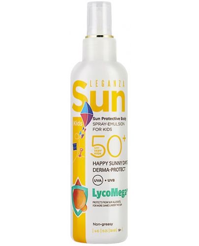 Leganza Слънцезащитен спрей емулсия за деца, SPF 50+, 200 ml - 1