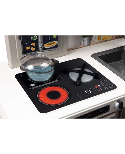 Интерактивна детска кухня Smoby Tefal Evolution - С аксесоари, ефект на кипене и звуци - 6