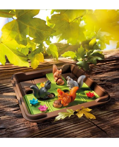 Детска игра Smart Games - Squirrels Go Nuts - 4