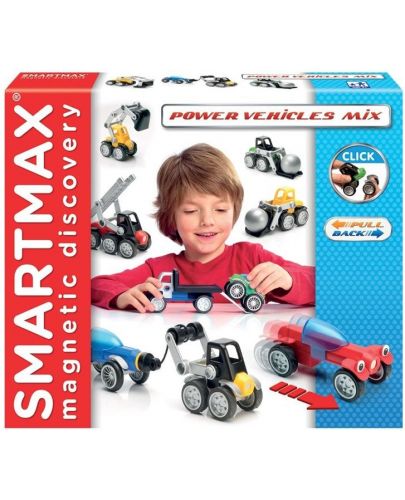 Конструктор Smart Games Smartmax - Power Vehicles - 1