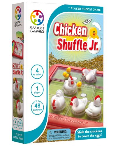 Детска игра Smart Games - Chicken Shuffle JR - 1
