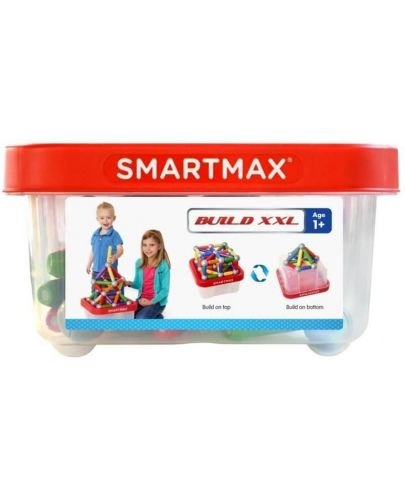 Магнитен конструктор Smart Games Smartmax - Build XXL - 1