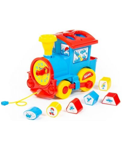 Сортер локомотив Polesie Toys - The Smurfs 64363 - 1