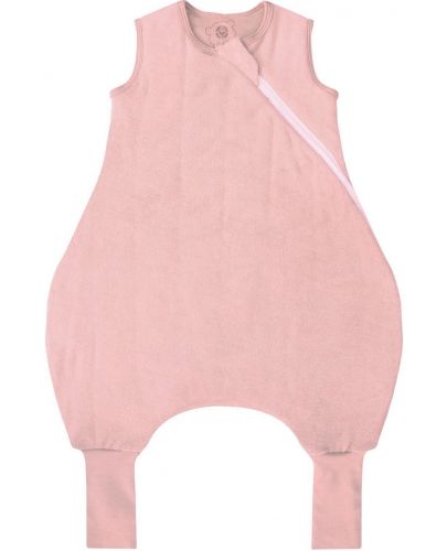 Спално чувалче с крачета Bio Baby - Oт органичен памук, 2.5 Тog, 70 cm, 6-12 м, розово - 1