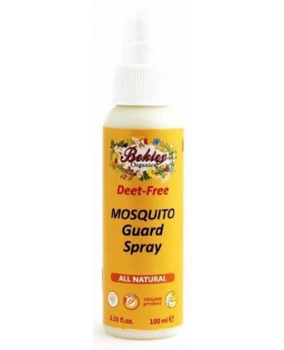Спрей против комари Bekley Organics, натурален, 100 ml - 1