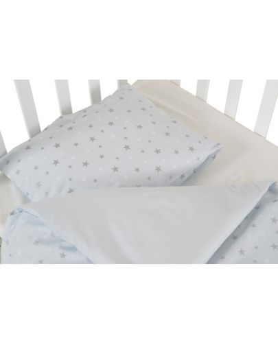 Спален комплект от 3 части Hugzzz - Nook, 120 х 60 cm, Blue stars - 3