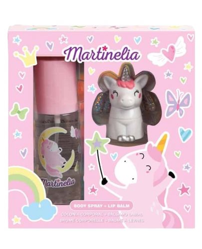 Спрей за тяло и балсам за устни Martinelia - Unicorn Dreams, асортимент - 3