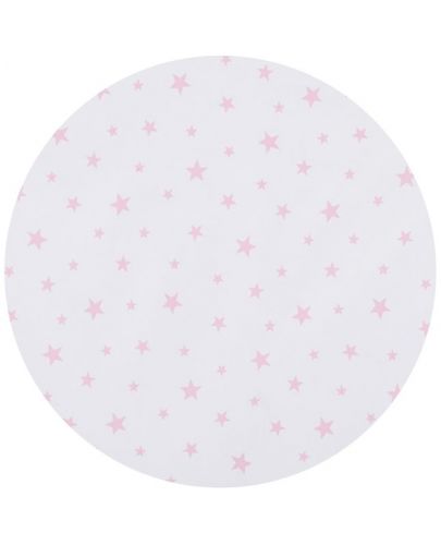 Спален комплект за мини кошара Chipolino - Звезди, розови - 1