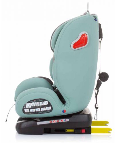 Столче за кола Chipolino - Journey, 360ᵒ, с IsoFix, 0-36 kg, Алое - 5