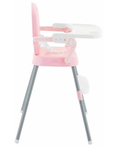 Столче за хранене 3 в 1 KikkaBoo - Spoony, розово - 3