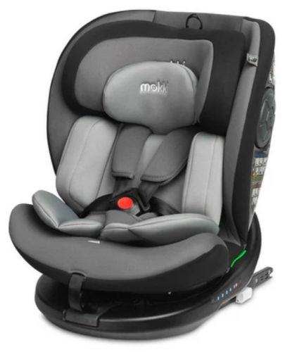 Столче за кола Caretero - Mokki, i-Size, IsoFix, 40-150 cm, Grey - 3