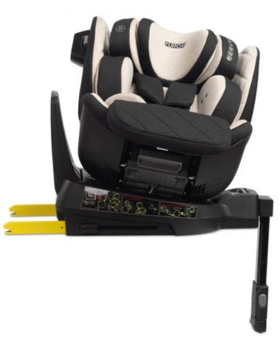 Столче за кола Caretero - Turox, i-Size, IsoFix, 40-150 cm, Beige - 6