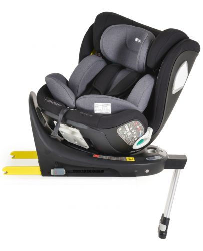 Столче за кола Cangaroo - i-Smart, i-Size, IsoFix, 40-150 cm, черно - 6