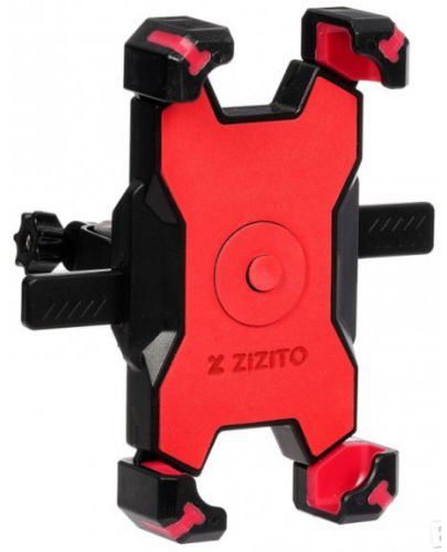 Стойка за телефон за количка Zizito - червена, 14x7,5 cm - 1