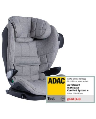 Столче за кола Avionaut - MaxSpace Comfort +, i-Size, IsoFix, 100-150 cm, Grey - 6