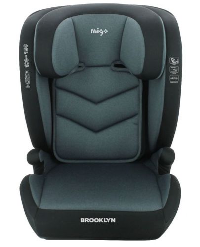 Столче за кола Migo - Brooklyn, i-Size, с IsoFix, 100-150 cm, Grey - 1