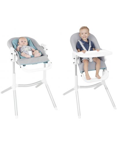 Стол за хранене с шезлонг Babymoov - Slick, 2 в 1  - 3