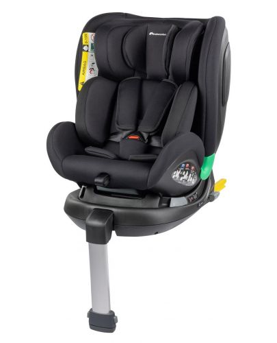 Столче за кола Bebe Confort - Evolve Fix, i-Size, IsoFix, 40-150 cm, Black - 4