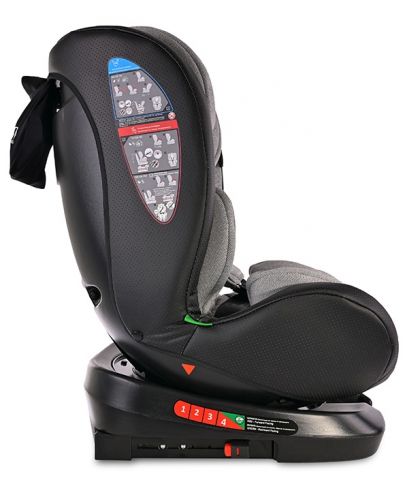 Столче за кола Lorelli - Nebula, i-Size, IsoFix, 40-150 cm, Black - 4