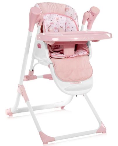 Столче за хранене Lorelli - Ventura, Pink - 3