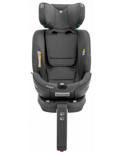 Столче за кола KikkaBoo - i-Conic, i-Size, 40-150 cm, Dark Grey - 4
