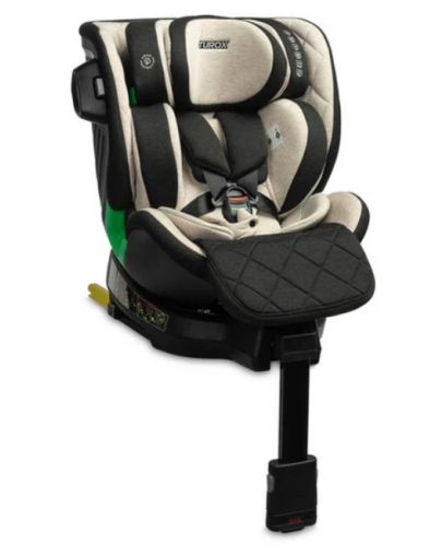 Столче за кола Caretero - Turox, i-Size, IsoFix, 40-150 cm, Beige - 1