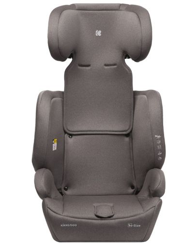 Столче за кола KikkaBoo - i-Bronn, i-Size, 76-150 cm, бежово - 4