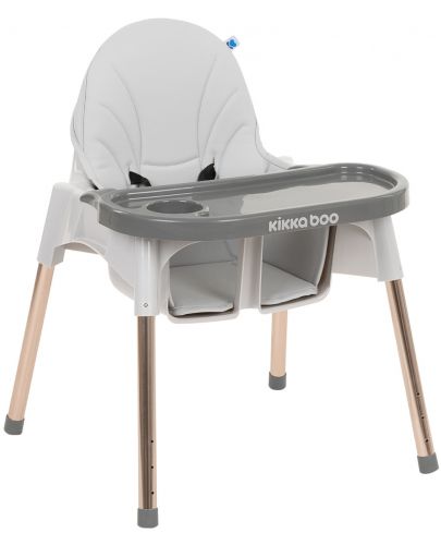 Столче за хранене Kikka Boo - Sky-High, Grey - 4