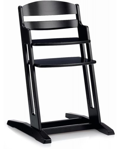 Столче за хранене BabyDan - DanChair, черно - 2