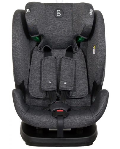 Столче за кола Belletti - Explorer, IsoFix, i-Size, 76-150 cm, Grey - 3